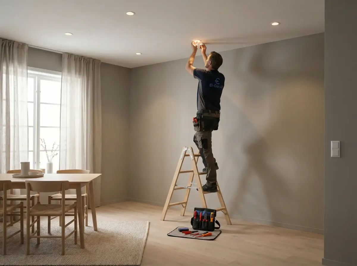 Bytte LED downlights i leilighet