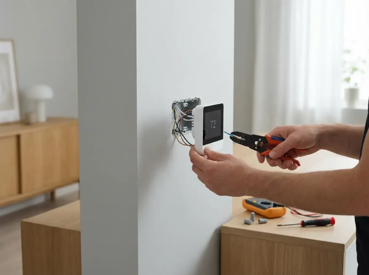 Termostatbytte i Rælingen