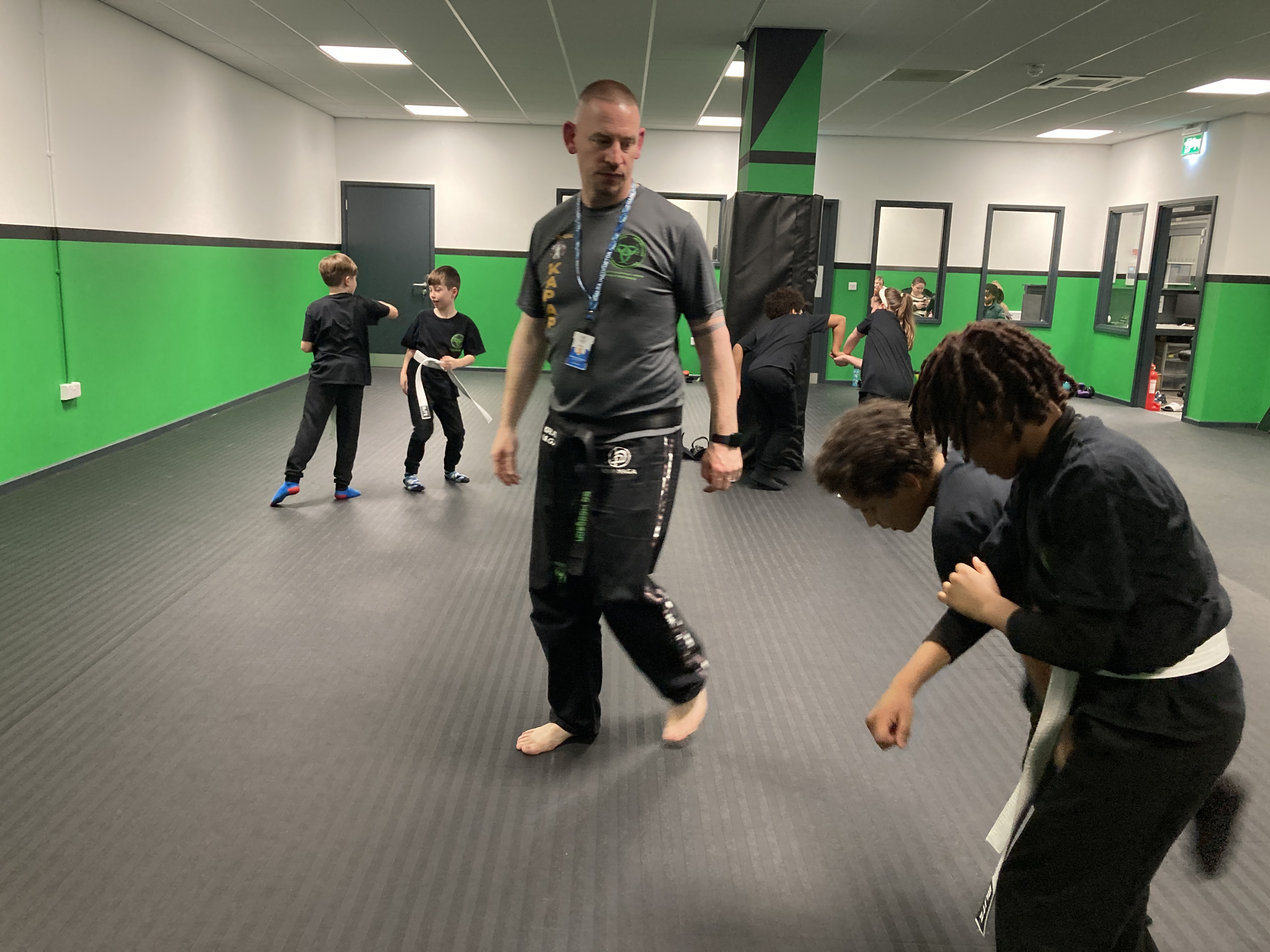 Image of Junior KAPAP Self-Defence drills