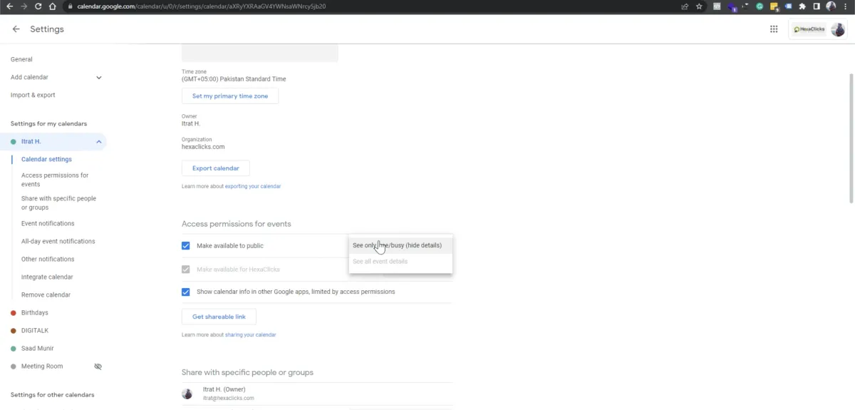 Revelana Tutorial How To Add Your Google Calendar To Outlook