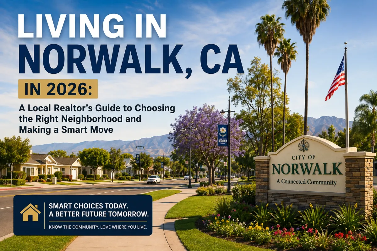 Local Realtor Ramon Sanchez helping buyers choose the best neighborhoods in Norwalk CA and nearby communities