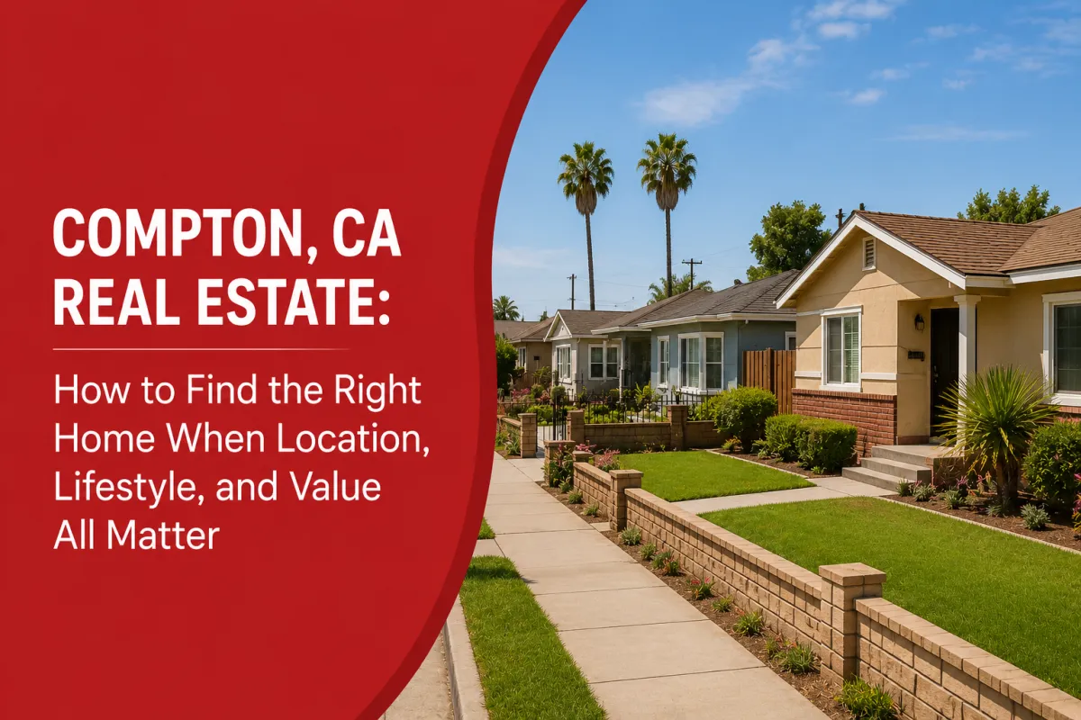 Compton CA real estate and homes for sale