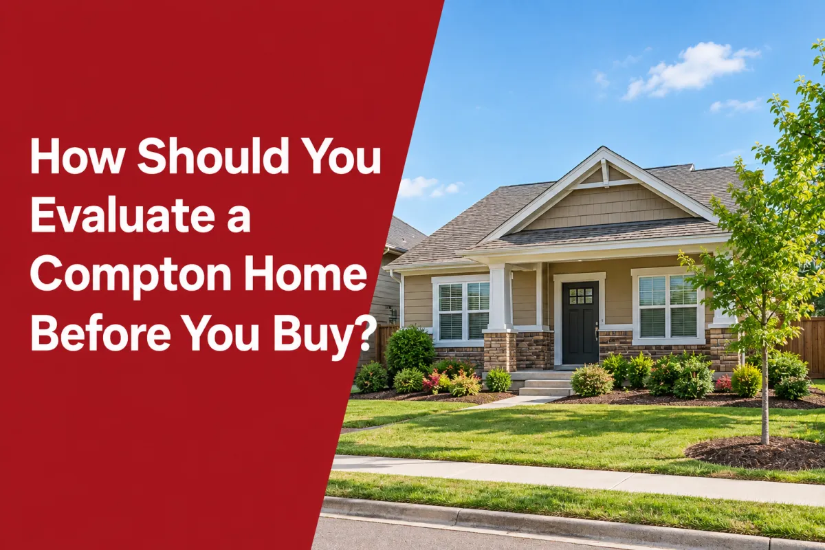 How Should You Evaluate a Compton Home Before You Buy?