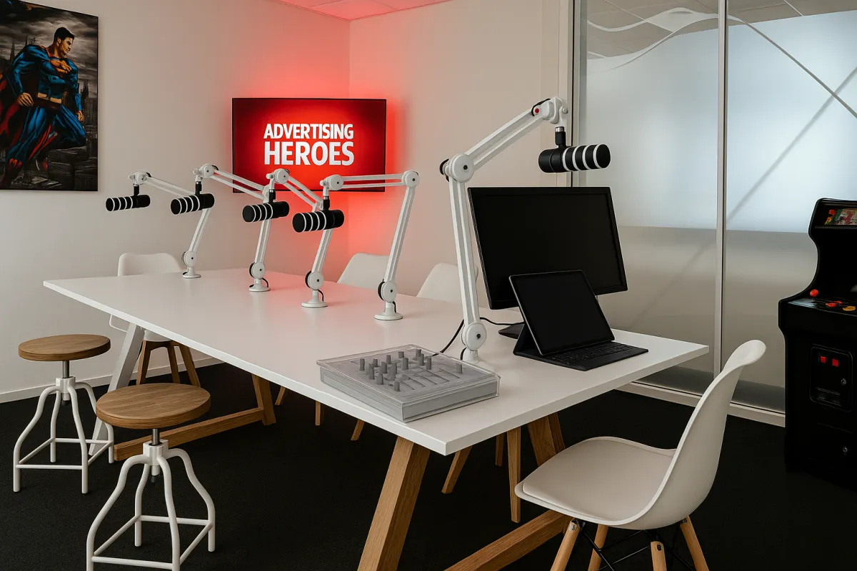 Podcast studio