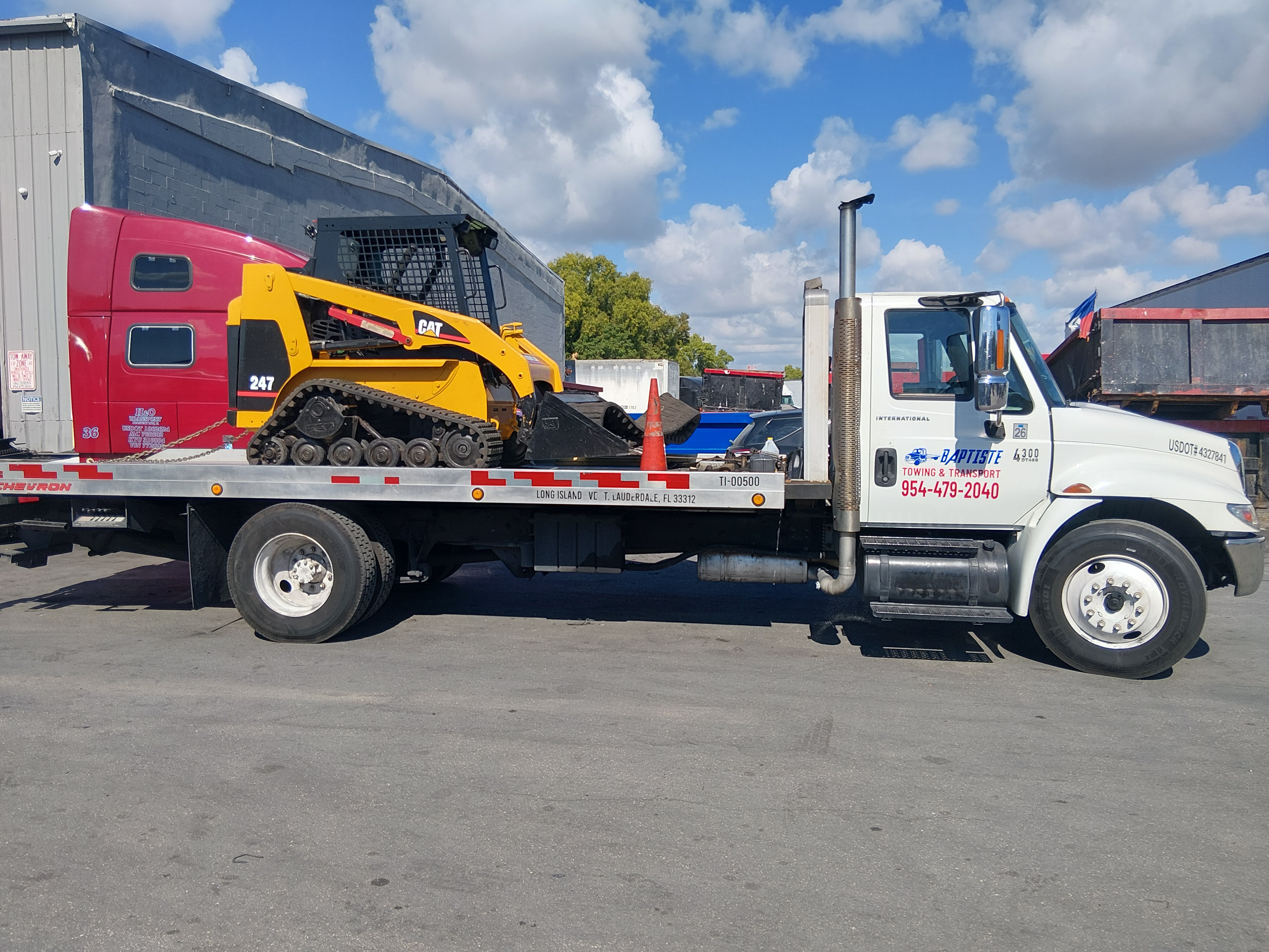 towing commercial vehicle