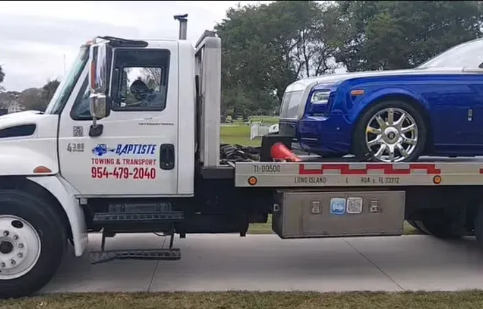 Tow luxury cars Broward County