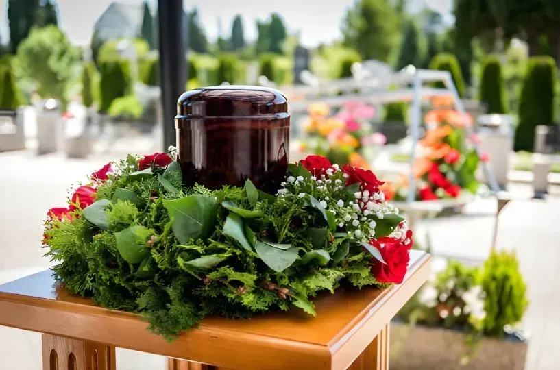 Cremation urn service