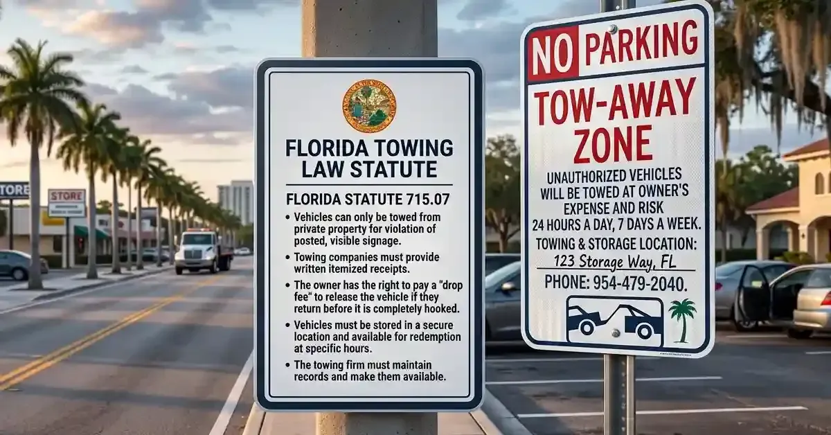 Florida Towing Laws, Rights