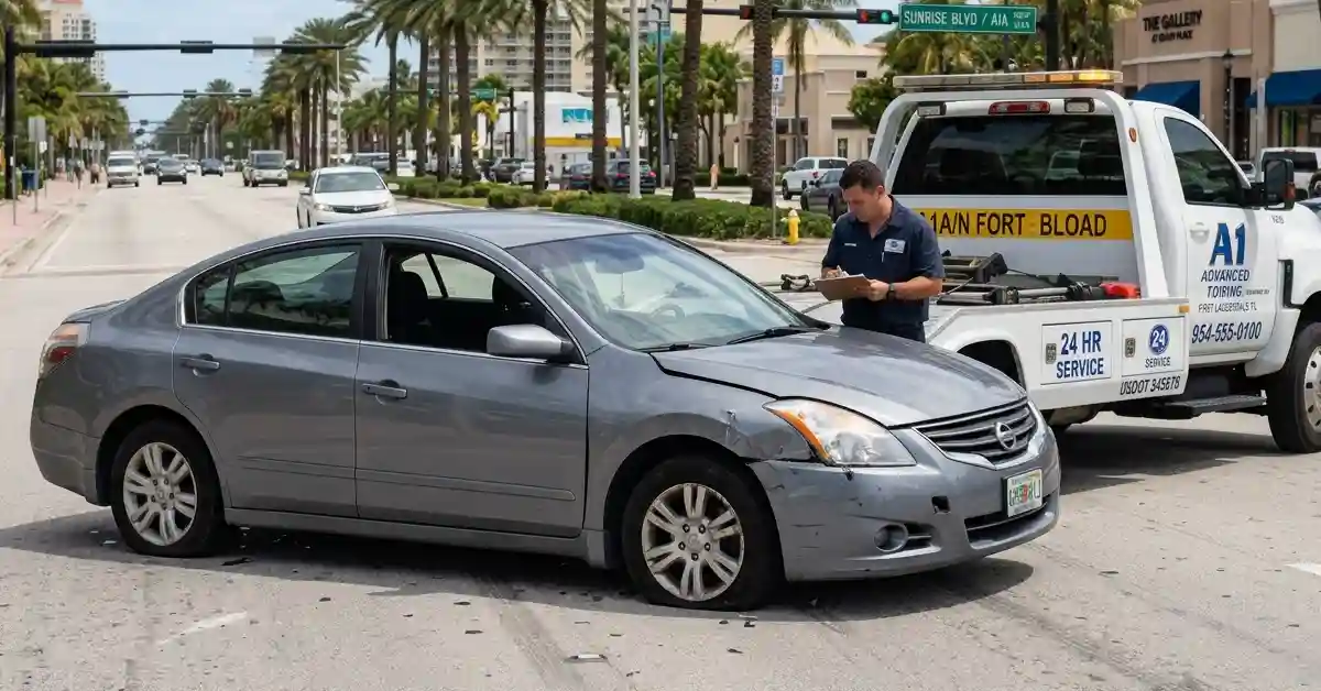 Know how towing company assists after an accident