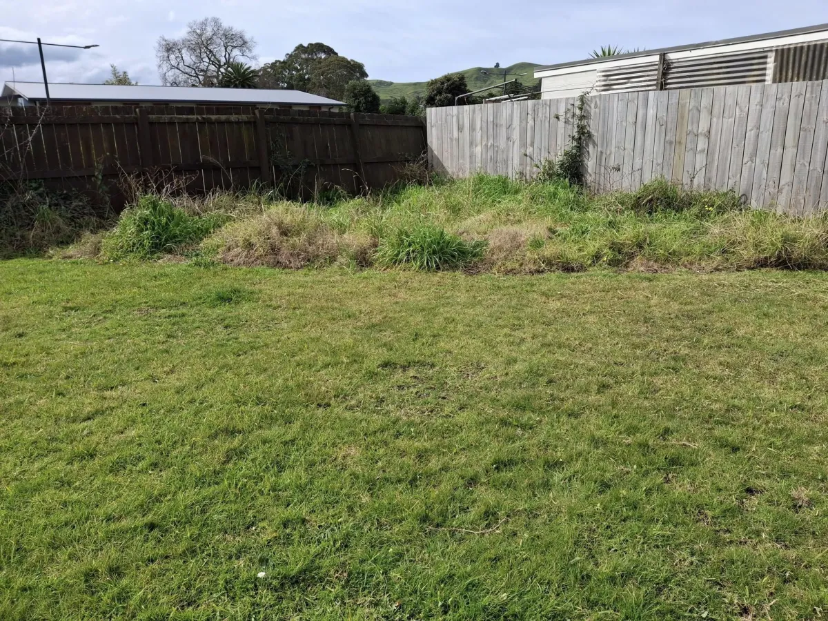 green waste loaded for removal from Gisborne property