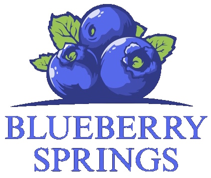 Blueberry Springs community logo, Richmond Utah