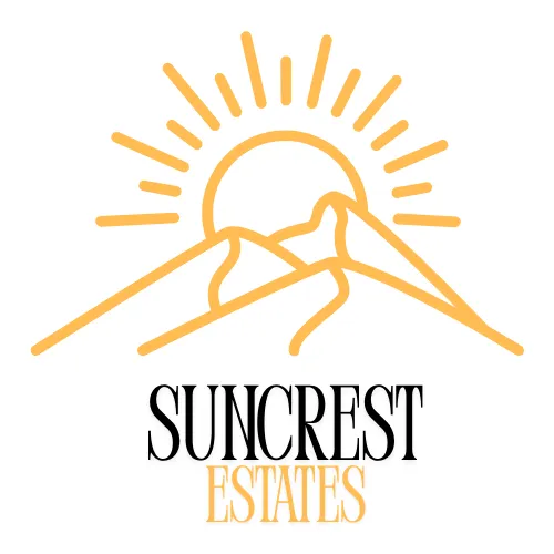 Suncrest Estates community logo, Hyde Park Utah