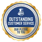 Strong Tower Pool LLC Seal of Exceptional Customer Service, highlighting the commitment to customer satisfaction.