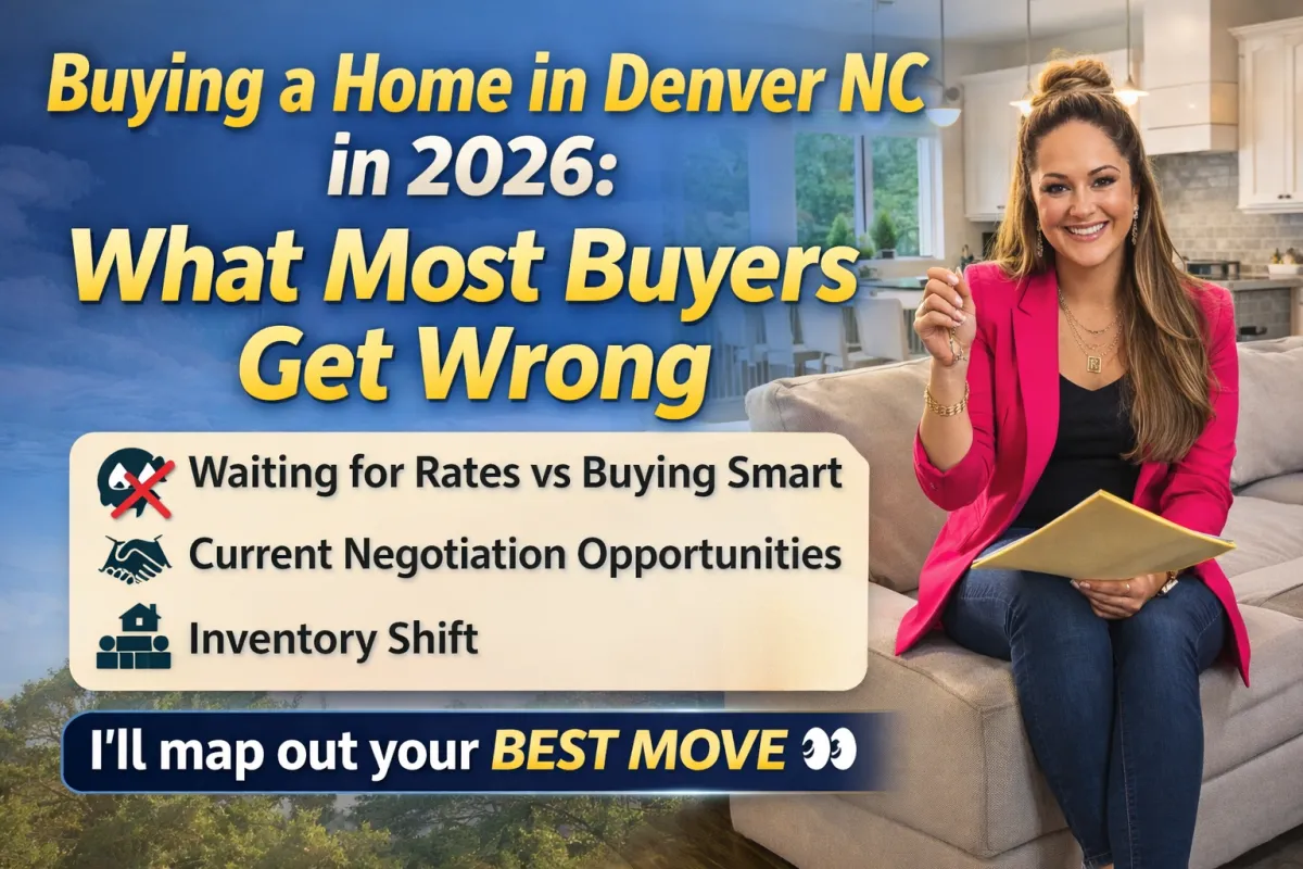 Buying a Home in Denver NC in 2026: What Most Buyers Get Wrong
