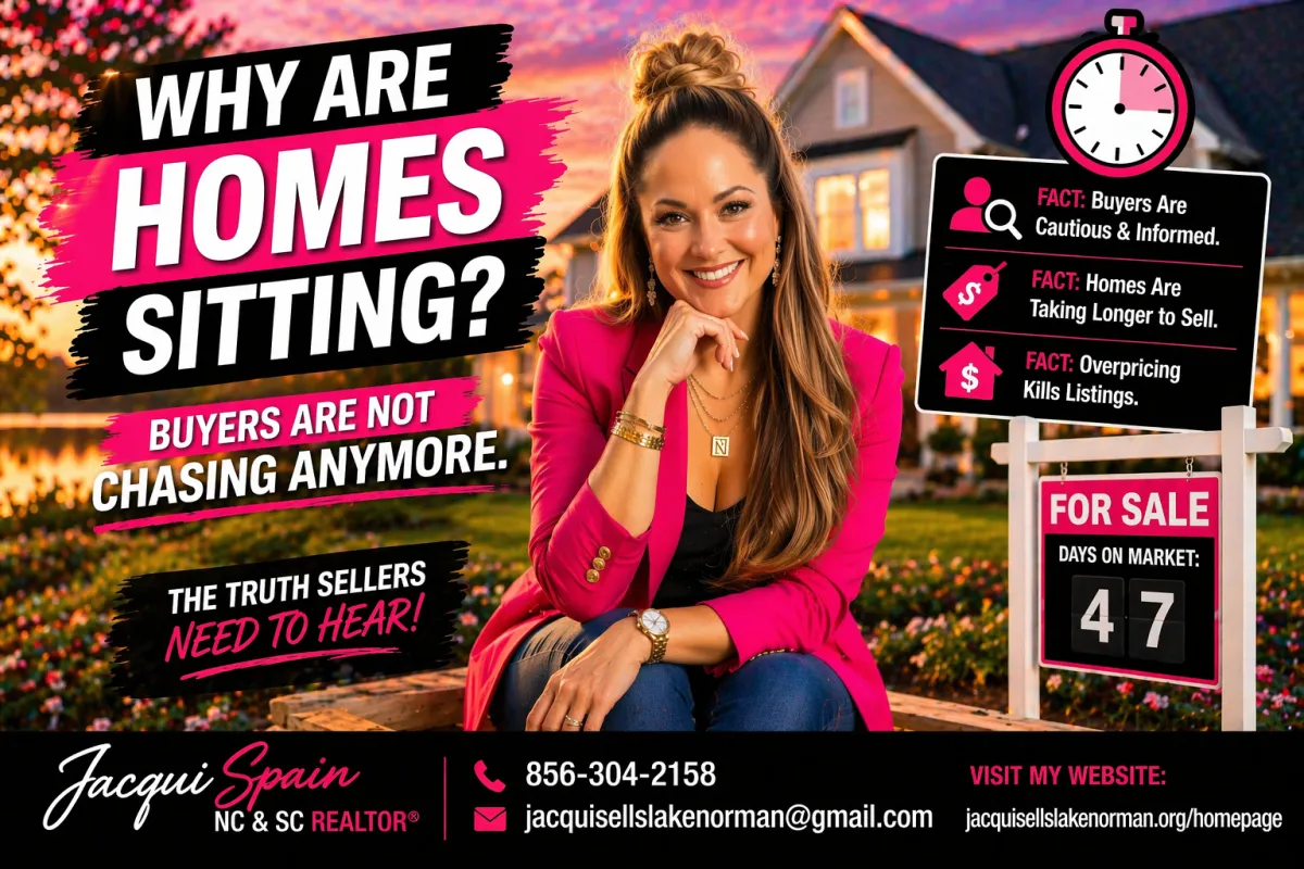 Why Are Homes Sitting Longer in NC and SC Right Now?