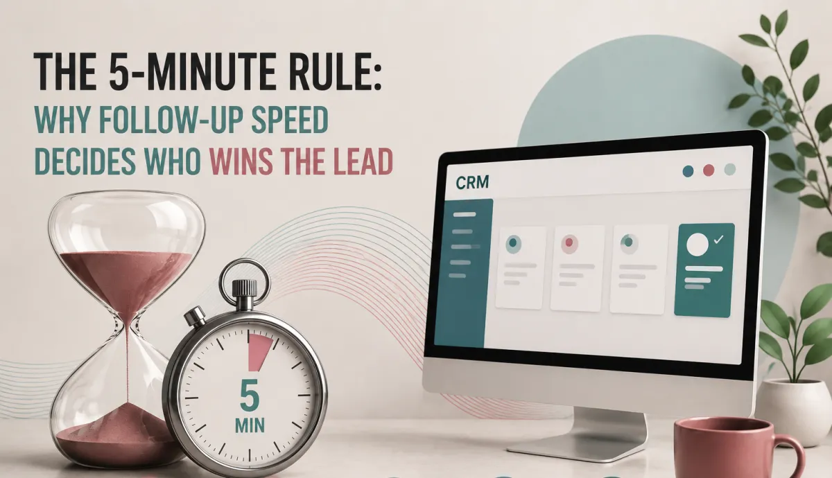 The 5-Minute Rule: Why Follow-Up Speed Decides Who Wins the Lead