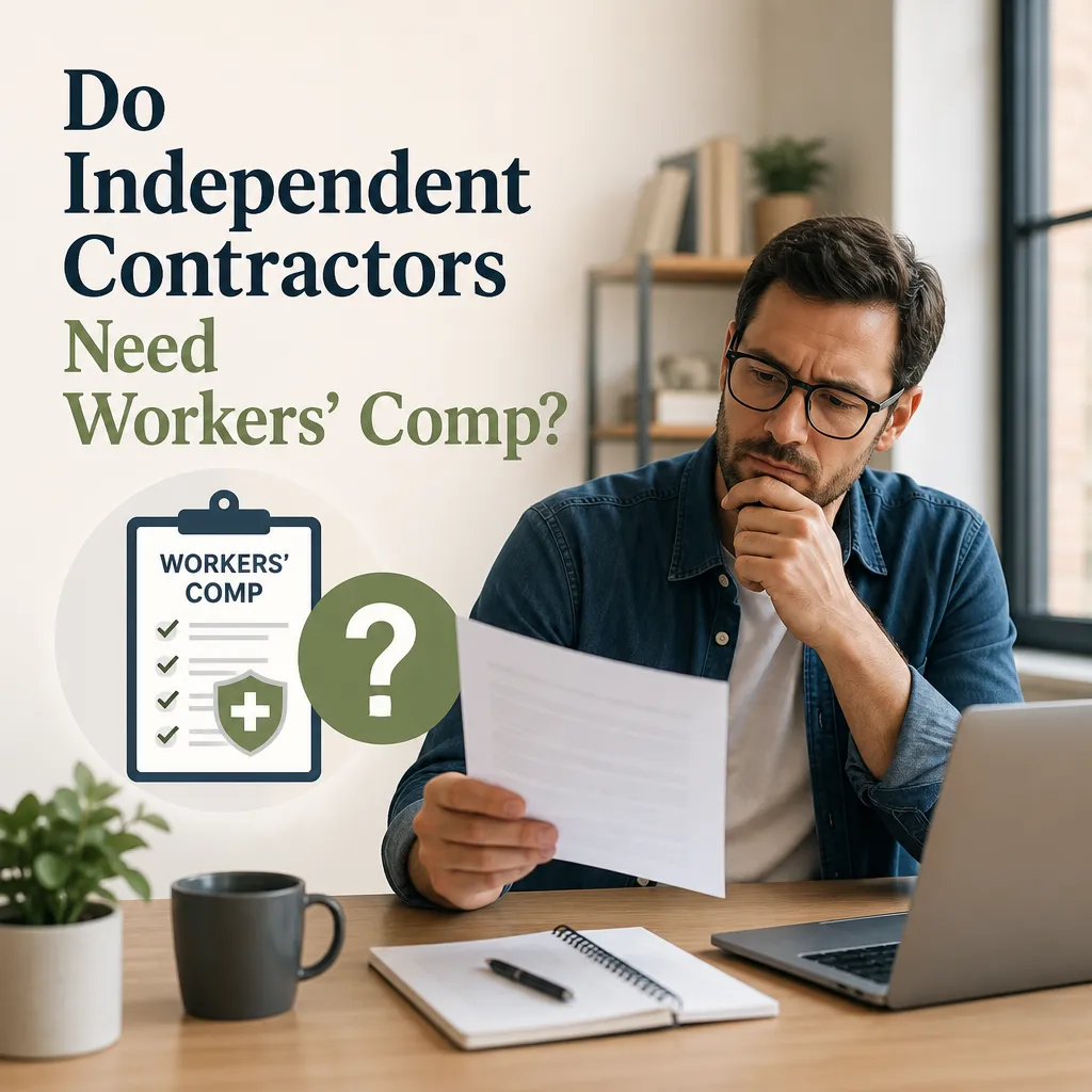 Do Independent Contractors Need Workers' Comp?