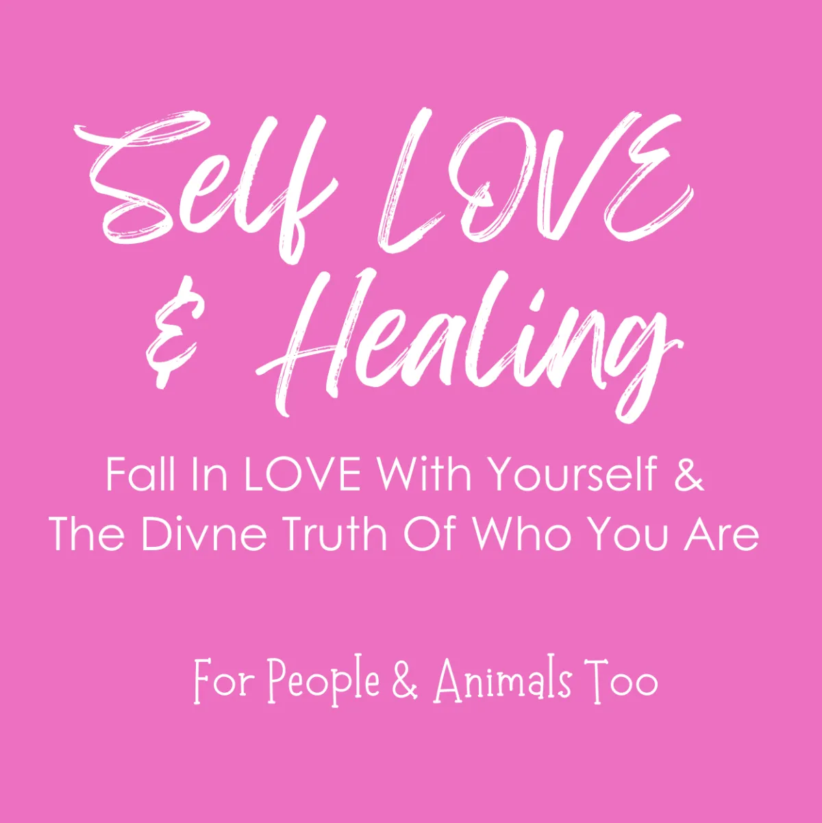 Self Love and Healing ascension course – fall in love with who you truly are with Lori Spagna