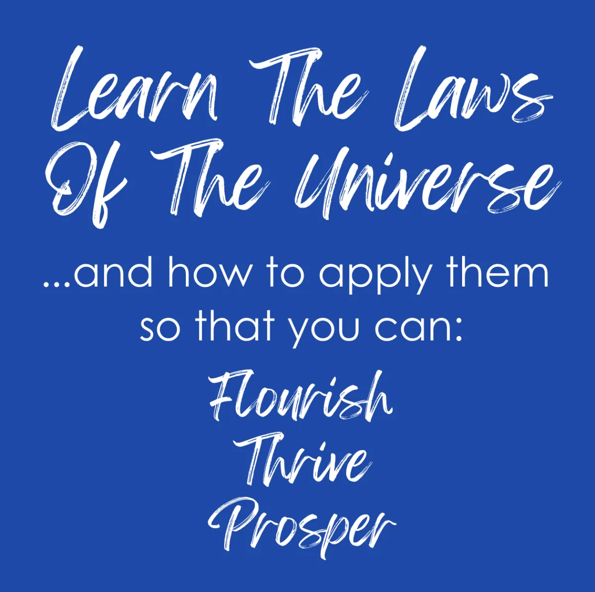 Understanding the Universal Laws online course – apply cosmic laws to co-create your reality with Lori Spagna