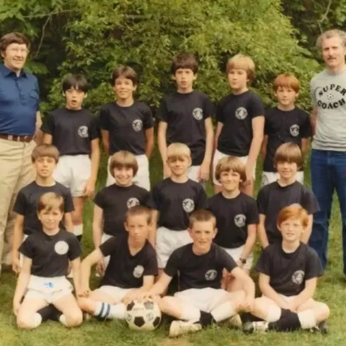 Image of Coach Dave Gleason's early life.