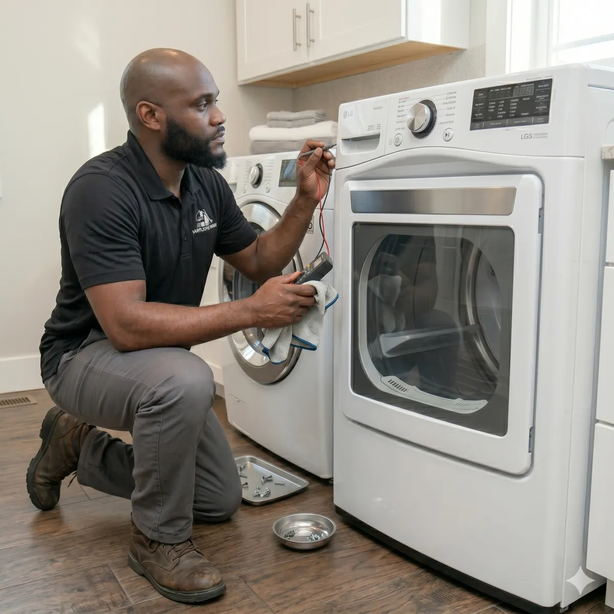 refrigerator repaired by KJ Appliance Repair