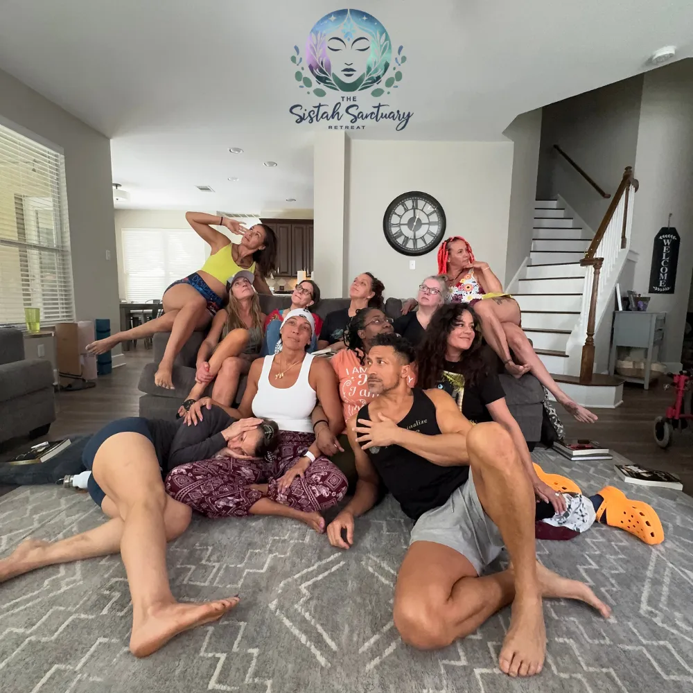 women in circle