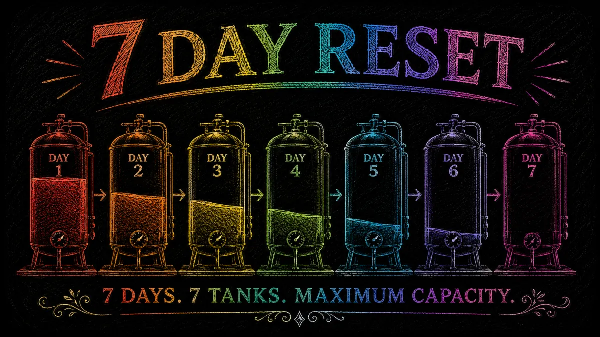 colorful tanks for capacity by Tah Whitty