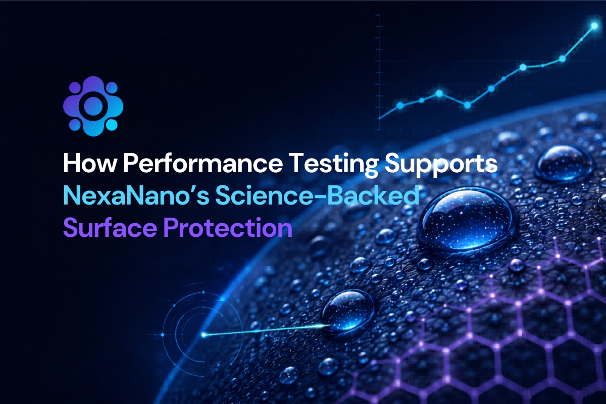 How Performance Testing Supports NexaNano’s Science-Backed Surface Protection
