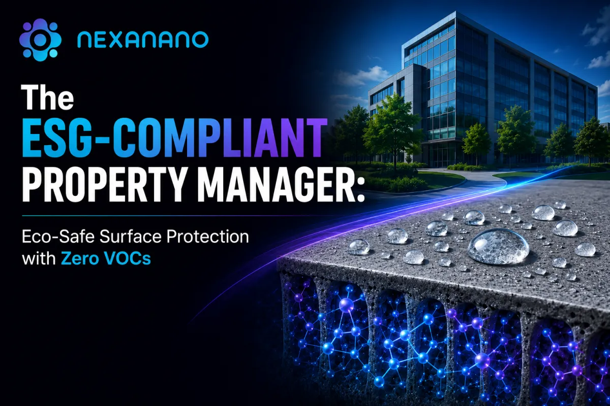 The ESG-Compliant Property Manager: Eco-Safe Surface Protection with Zero VOCs