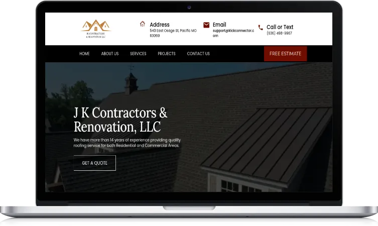 general contracting kick websites