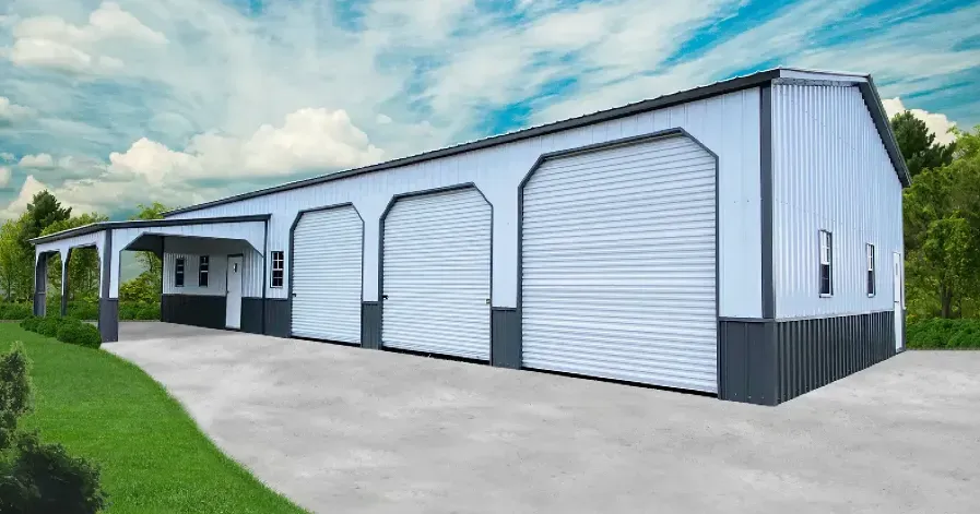 Commercial steel building construction by Tampa Bay Metal Building
