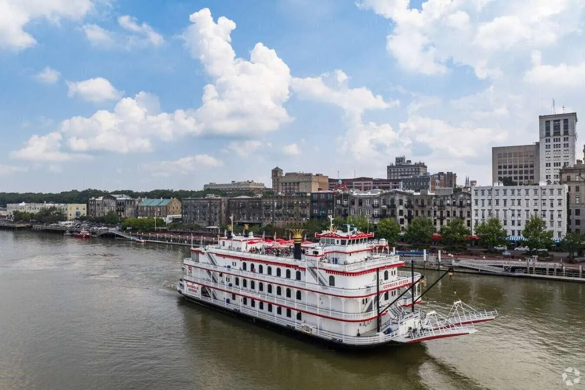 a photo of the Savannah River