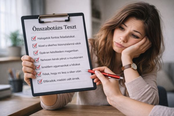 Önszabotázs teszt – 7 jel, hogy tudattalanul visszahúzod magad.