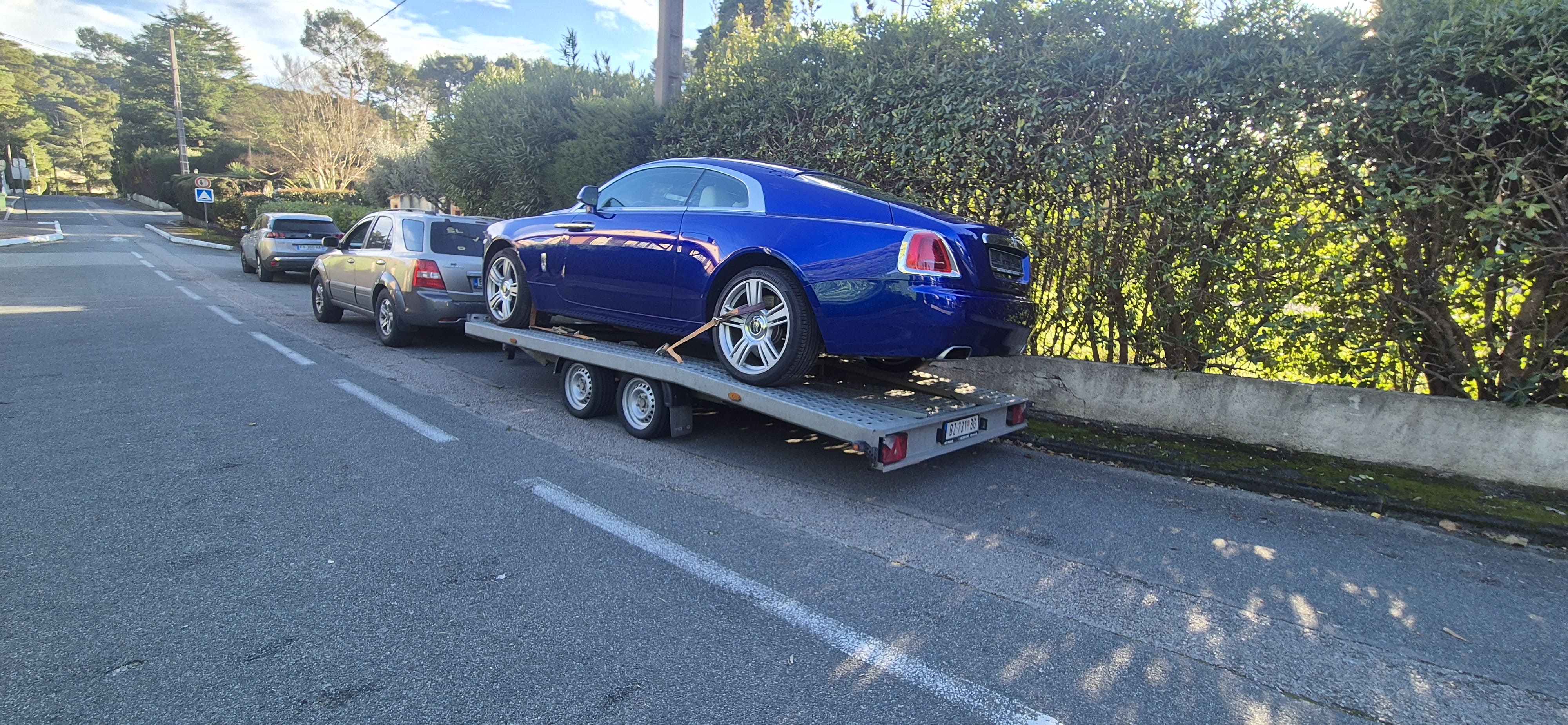 Rusija Prevoz havarisanih vozila