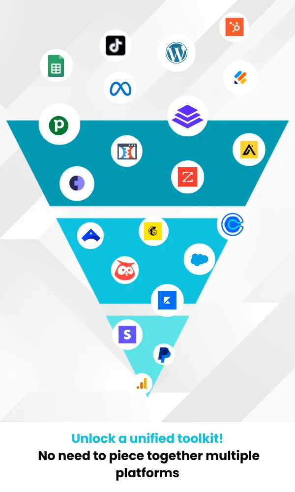 A unified toolkit for Fitness Marketers. Everything in one platform