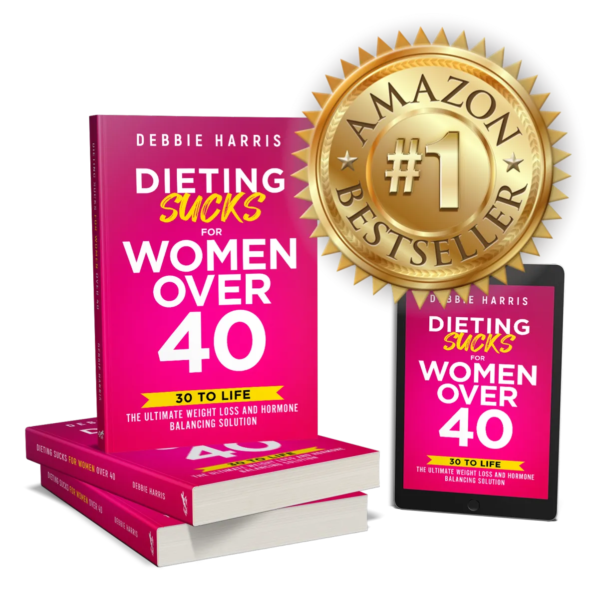 Amazon #1 Bestseller Book - Dieting Sucks for Women over 40