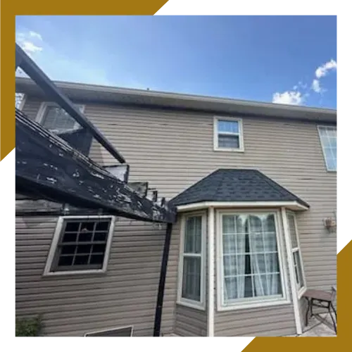 Gutter guard installation and seamless aluminum gutters in Nashville, TN