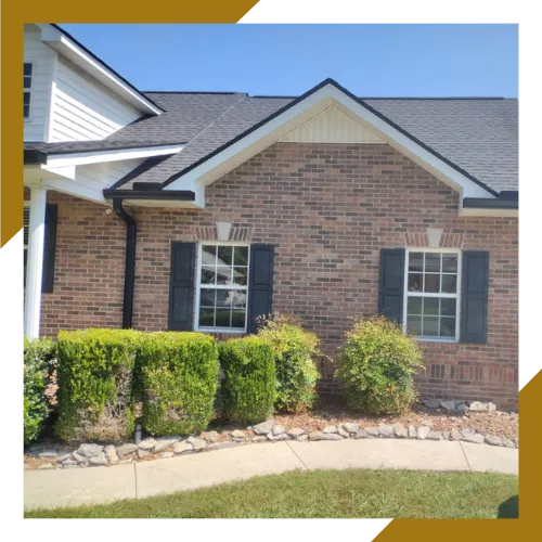 Seamless gutter installation in Nashville, TN, for residential properties