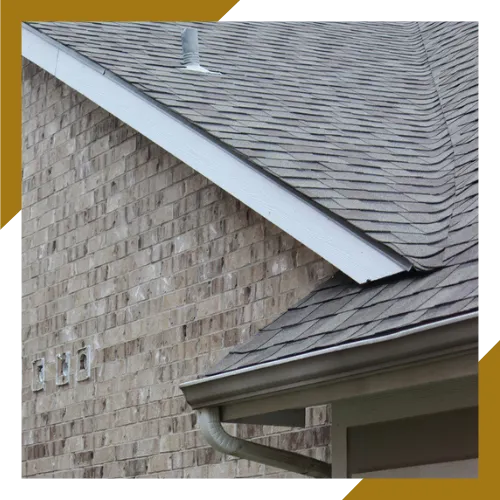 Downspout repair helping water flow away from a Nashville home