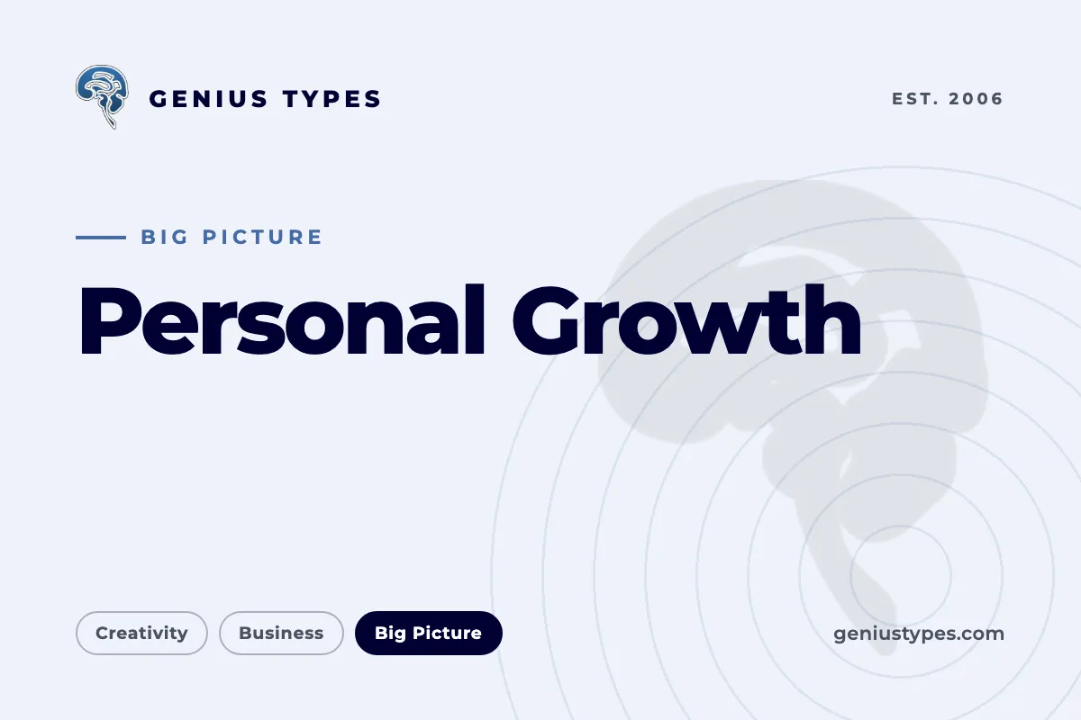 Genius Types: Personal Growth