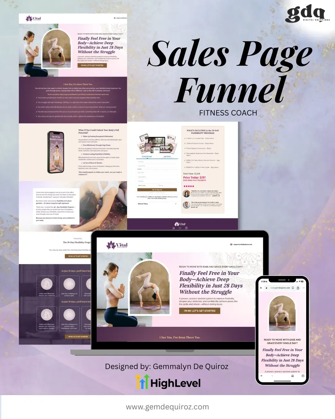 Sales Page Funnel