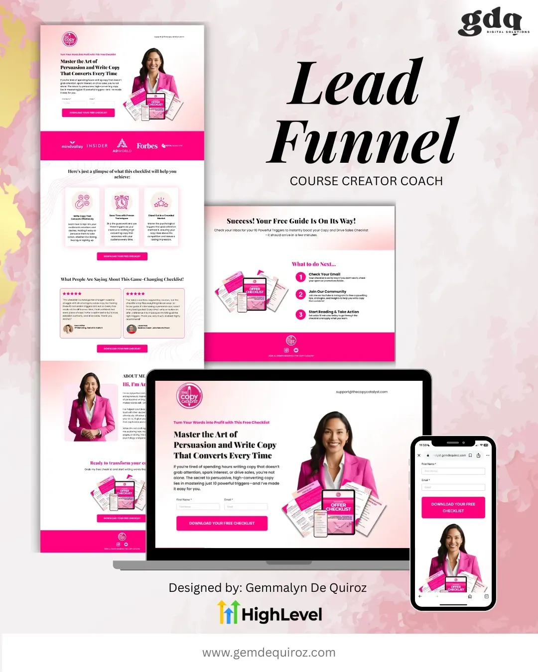 Lead Funnel Mock Up