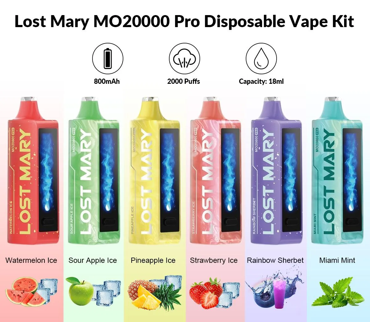 Lost Mary Pro Flavors At Arizona Smokers