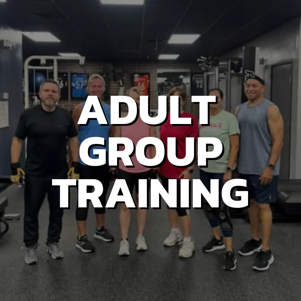 Adult group fitness program at Impact Sports Performance in Novi Michigan