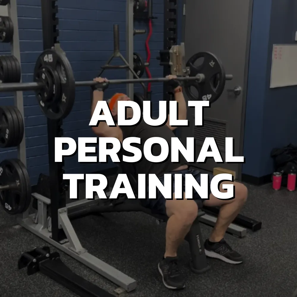 Adult personal training program at Impact Sports Performance in Novi Michigan