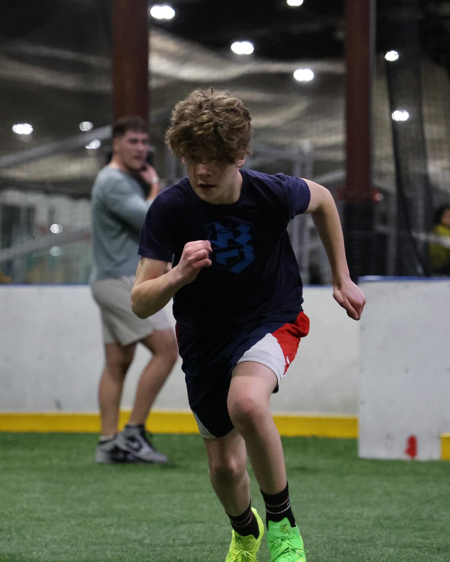 Middle school athletes building strength and coordination at Impact Sports Performance