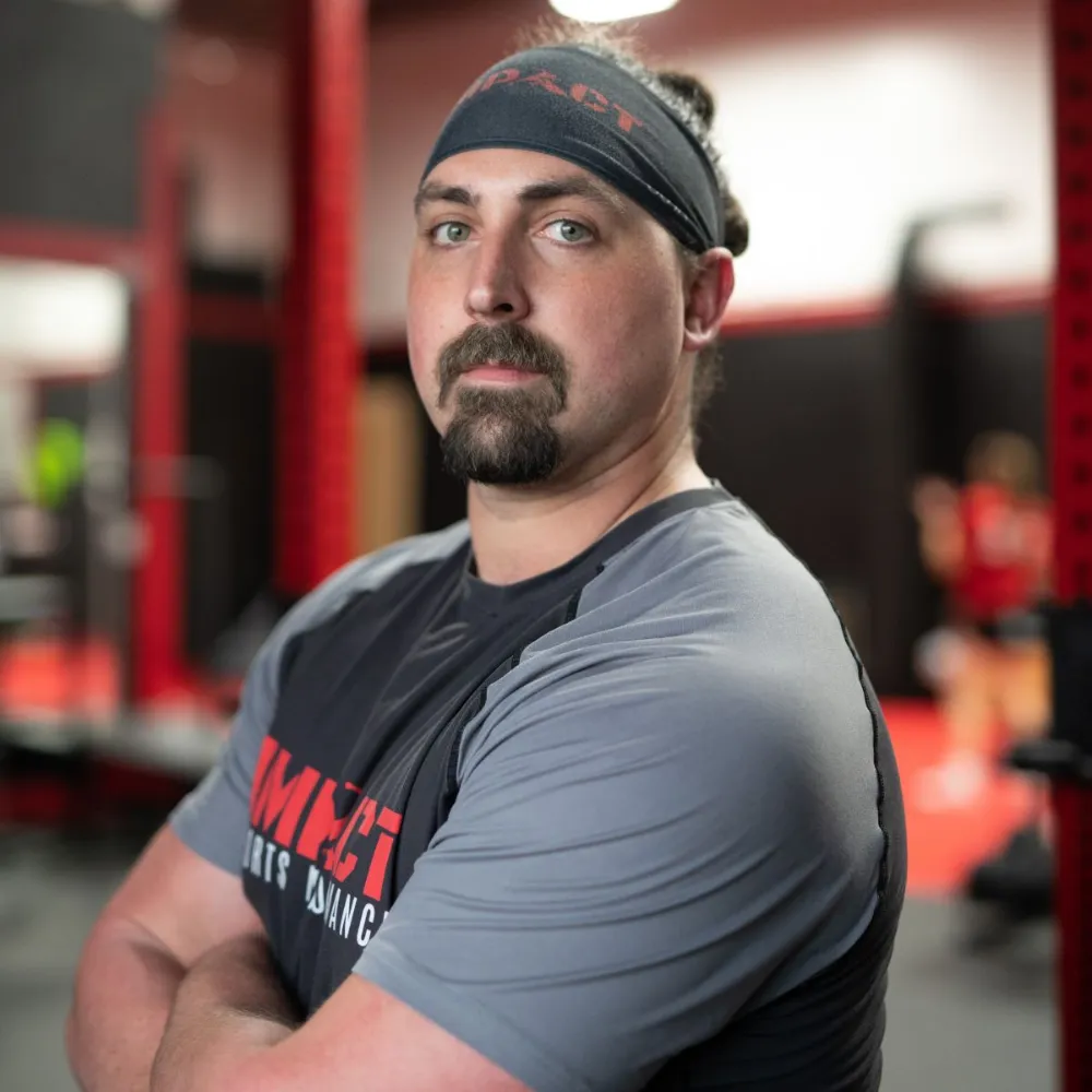 Cole Walderzak, sports performance coach at Impact Sports Performance