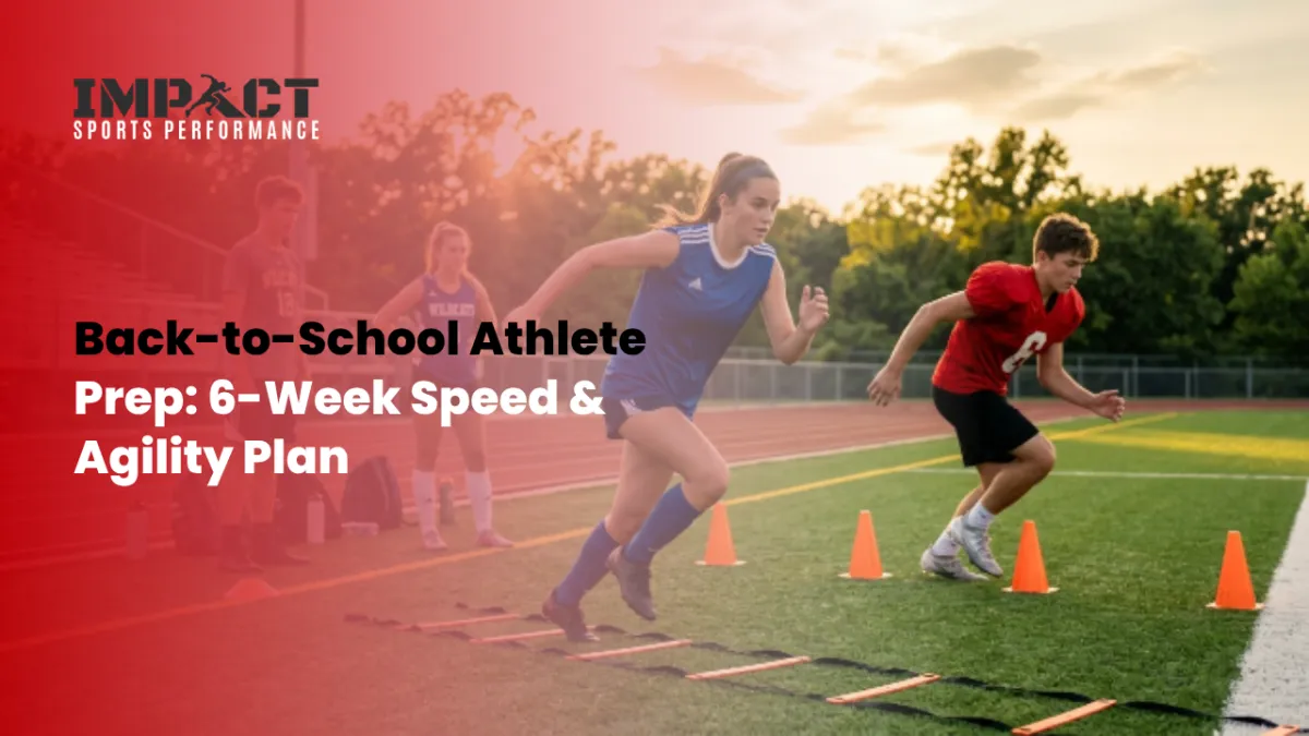 Back-to-School Athlete Prep: 6-Week Speed & Agility Plan for Student Athletes
