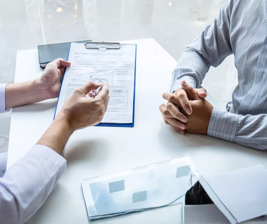 Modern operations control room with shipping pallets visible through glass, representing logistics operations.