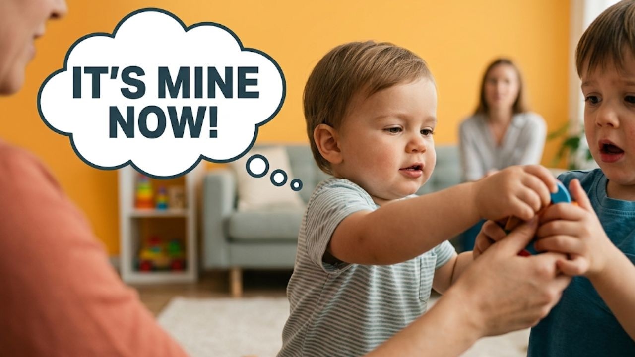How to Respond When Your Toddler Takes a Toy
